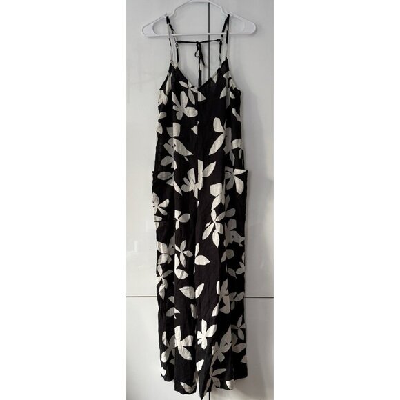 NWT Size S - Anthropologie Linen floral Jumpsuit (NWT US$ 118) - Picture 6 of 15